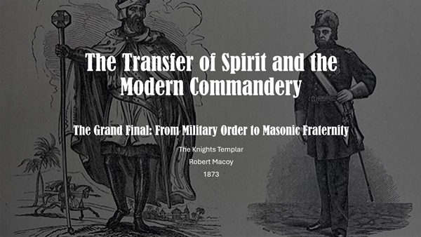Transfer of Spirit