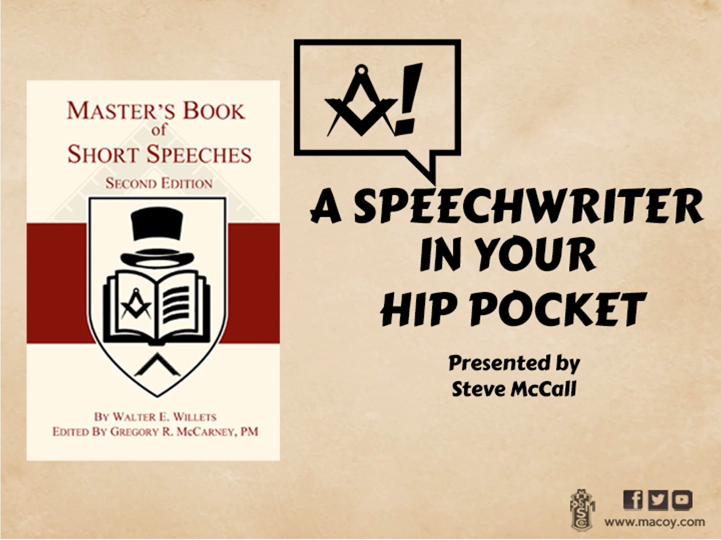 Master's Book of Short Speeches 2nd Edition