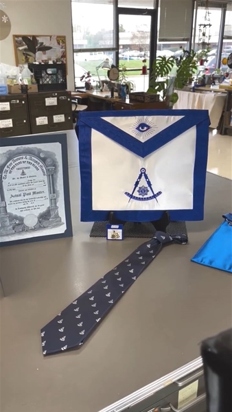 Past Master Apron Set