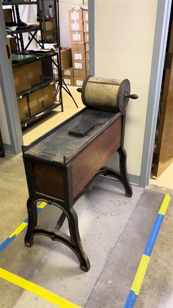 An 1850's Pre Press Demonstrated