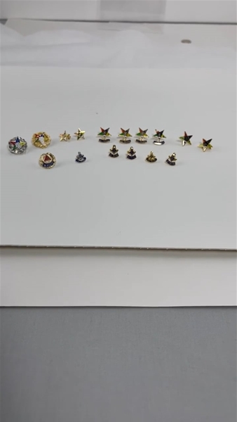 Masonic & Eastern Star Years of Service Pins