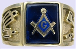 Masonic Ring  The working tools 11005