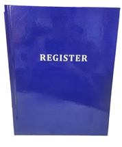 Masonic officer, member and visitor register- Glossy Cover