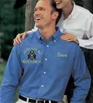 Monroe Lodge 244 Long Sleeve Oxford Shirt