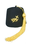 Knights Templar Fez with Lettering