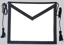 Master Mason Funeral Apron - Leather