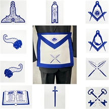 Masonic Officer Apron Economy Individual