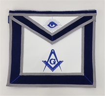 Masonic Officer Apron and Collar Set - Leather