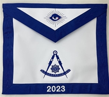 Embroidered Year on Trim