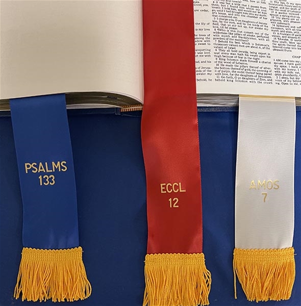 Red, White, & Blue Altar Bible Markers