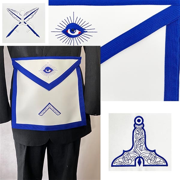 Freemason Masonic Senior Deacon Apron 