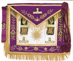 Masonic Grand Master Apron in Gold Bullion