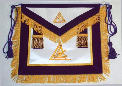 Past Thrice Illustrious Master Apron with Fringe