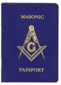 MasonicMan Masonic Passport For Recording Visits to New Freemasonry Lodge