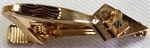 Masonic Trowel Tie Bar in gold tone