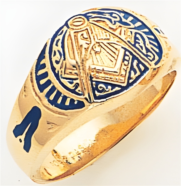 Masonic Gold Ring 3135