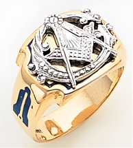 Masonic Ring - 3171  Gold