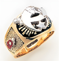 Masonic Shrine Ring Macoy Publishing Masonic Supply 3258