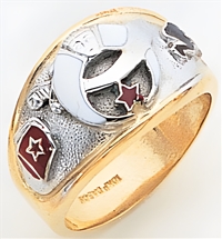 Masonic Shrine Ring Macoy Publishing Masonic Supply 3273