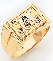 Masonic Shrine Ring Macoy Publishing Masonic Supply 3274