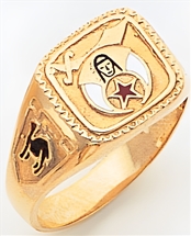 Masonic Shrine Ring Macoy Publishing Masonic Supply 3275