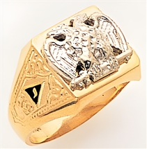 Masonic 32 Degree Scottish Rite Ring Macoy Publishing Masonic Supply 3367