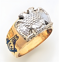 Masonic 32 Degree Scottish Rite Ring Macoy Publishing Masonic Supply 3379