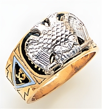 Masonic 32 Degree Scottish Rite Ring Macoy Publishing Masonic Supply 3387