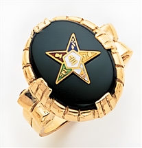 Order of the Eastern Star Ring Macoy Publishing Masonic Supply 3393