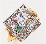 Order of the Eastern Star Ring Macoy Publishing Masonic Supply 3396
