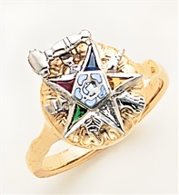 Order of the Eastern Star Ring Macoy Publishing Masonic Supply 3412