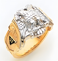 Masonic 32 Degree Scottish Rite Ring Macoy Publishing Masonic Supply 3421