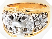 Masonic 32 Degree Scottish Rite Ring Macoy Publishing Masonic Supply 3424