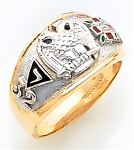 Masonic 32 Degree Scottish Rite Ring Macoy Publishing Masonic Supply 3428