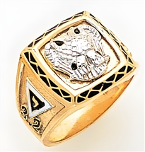 Masonic 32 Degree Scottish Rite Ring Macoy Publishing Masonic Supply 3437