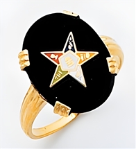 Order of the Eastern Star Ring Macoy Publishing Masonic Supply 3447