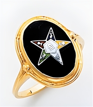 Order of the Eastern Star Ring Macoy Publishing Masonic Supply 3450