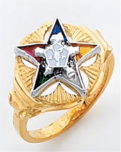 Order of the Eastern Star Ring Macoy Publishing Masonic Supply 3452