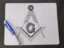 MASONIC MOUSE PAD SET