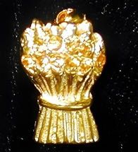 OES Ruth Charm Goldtone