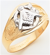 Masonic Gold Ring - 5022