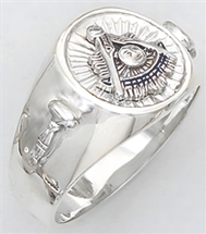 Past Master ring - 5034 - Sterling Silver
