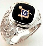 Masonic Ring - 5043 - Sterling Silver