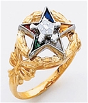 Order of the Eastern Star Ring Macoy Publishing Masonic Supply 5515