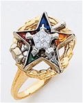 Order of the Eastern Star Ring Macoy Publishing Masonic Supply 5523