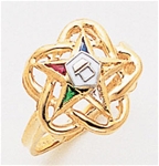 Order of the Eastern Star Ring Macoy Publishing Masonic Supply 5526