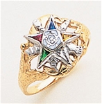 Order of the Eastern Star Ring Macoy Publishing Masonic Supply 5557