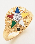 Order of the Eastern Star Ring Macoy Publishing Masonic Supply 5561