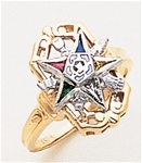 Order of the Eastern Star Ring Macoy Publishing Masonic Supply 5562