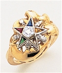 Order of the Eastern Star Ring Macoy Publishing Masonic Supply 5566